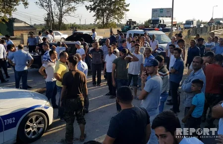 Göyçayda toy karvanında olan maşın qəzaya düşüb, 5 yaralı var - FOTO - YENİLƏNİB