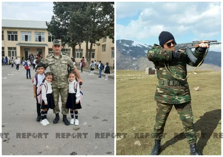 Əsgərini canı bahasına xilas edən komandir