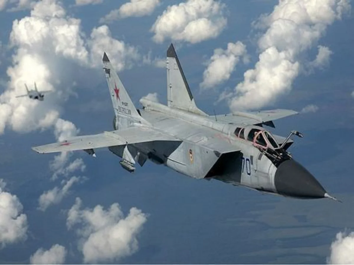 В Казахстане разбился МиГ-31
