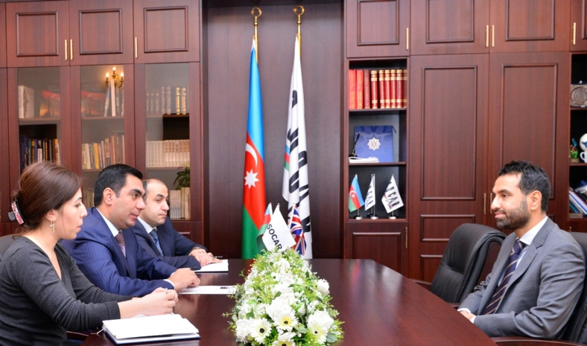 ​Böyük Britaniyanın Azərbaycandakı səfiri Bakı Ali Neft Məktəbində olub