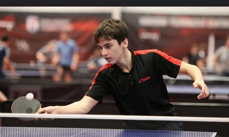 Azərbaycanın stolüstü tennisçisi Çexiyada gümüş medal qazanıb