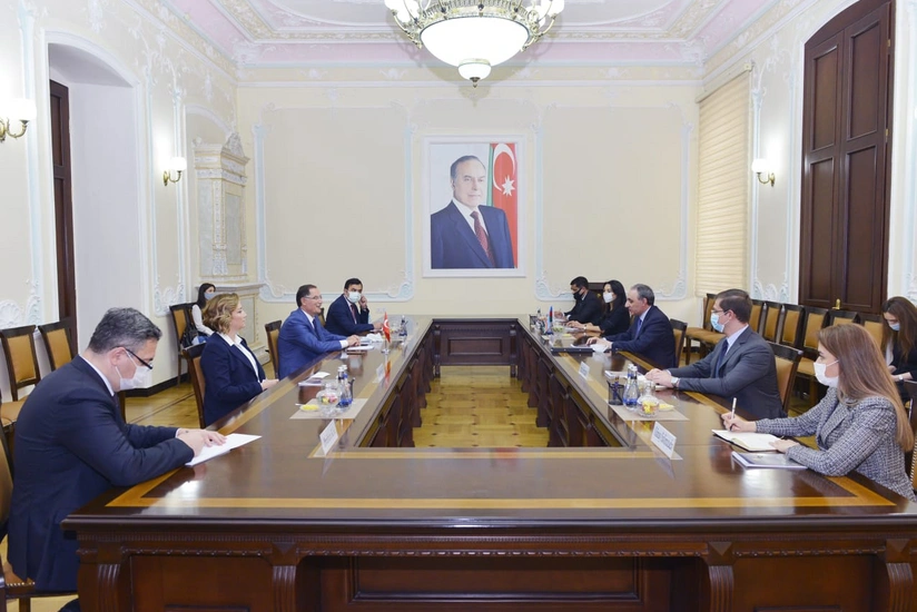Kamran Əliyev Türkiyənin Baş Ombudsmanı ilə görüşüb