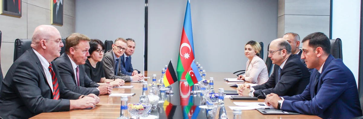 Almaniya ilə Azərbaycan arasında enerji sahəsində əməkdaşlıq müzakirə olunub