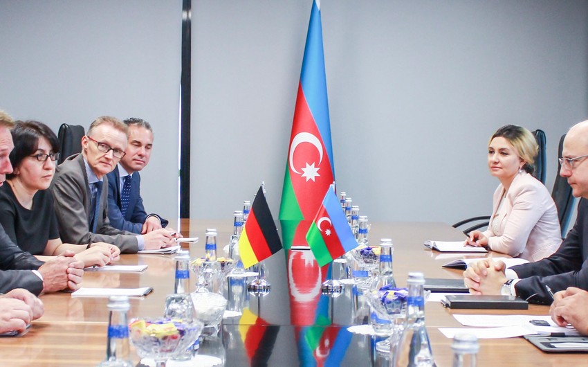 Almaniya ilə Azərbaycan arasında enerji sahəsində əməkdaşlıq müzakirə olunub