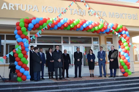 Zaqatala və Astarada yeni məktəblər açılıb