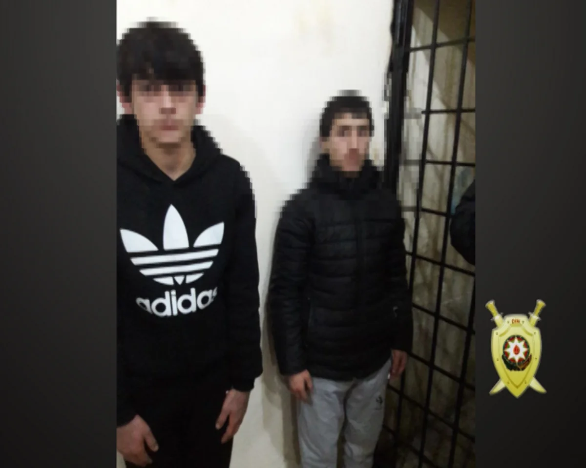 Bakıda market və apteklərdən oğurluq edən yeniyetmələr tutulublar - FOTO