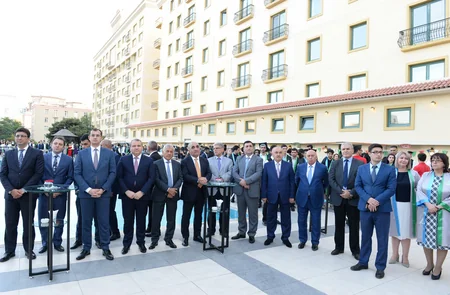 Leyla Əliyeva “Mən “SABAH”ın məzunuyam” adlı tədbirdə iştirak edib