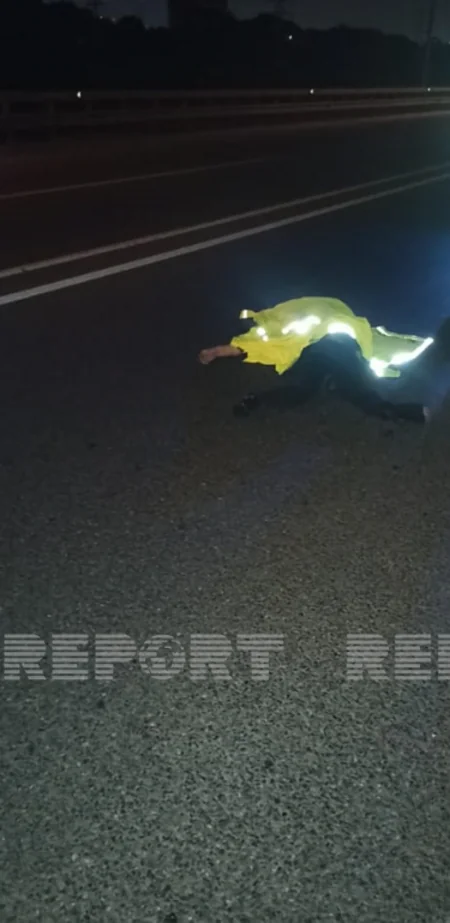 Bakıda avtomobil piyadanı vuraraq öldürüb