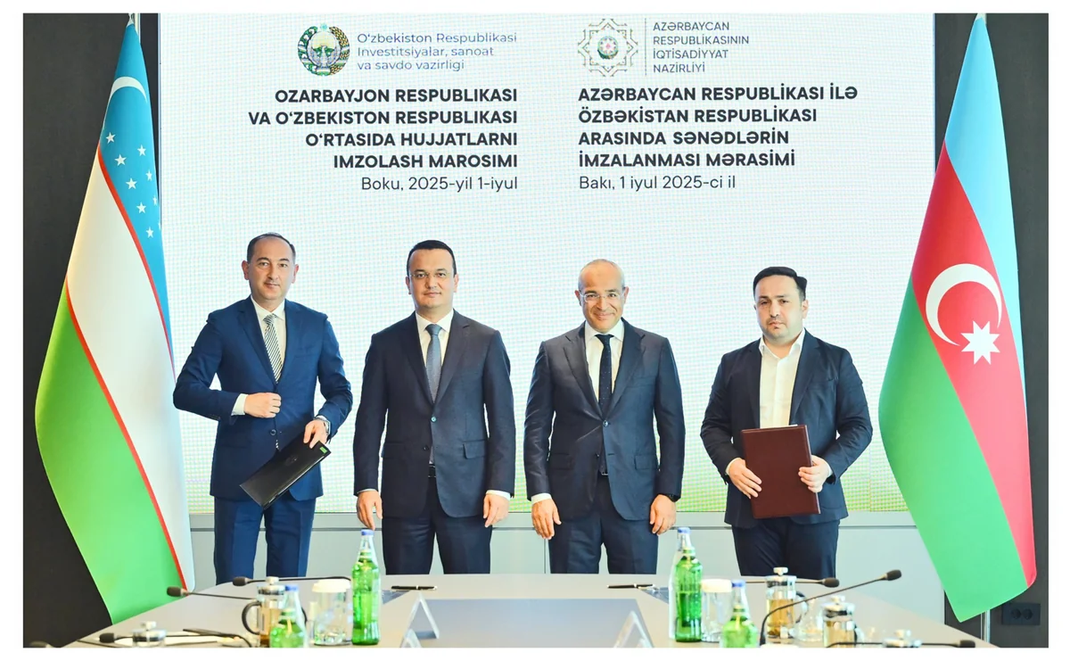 Azerbaijan, Uzbekistan ink several documents to diversify economic partnership