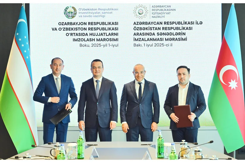 Azərbaycanla Özbəkistan arasında bir sıra sənədlər imzalanıb