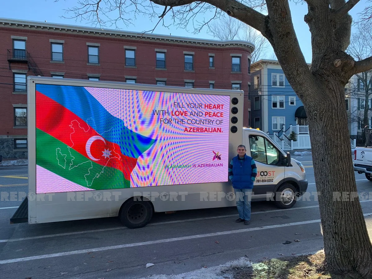 Birləşmiş Ştatlarda Azərbaycan həqiqətləri qeyri-adi aksiya ilə təbliğ edilir