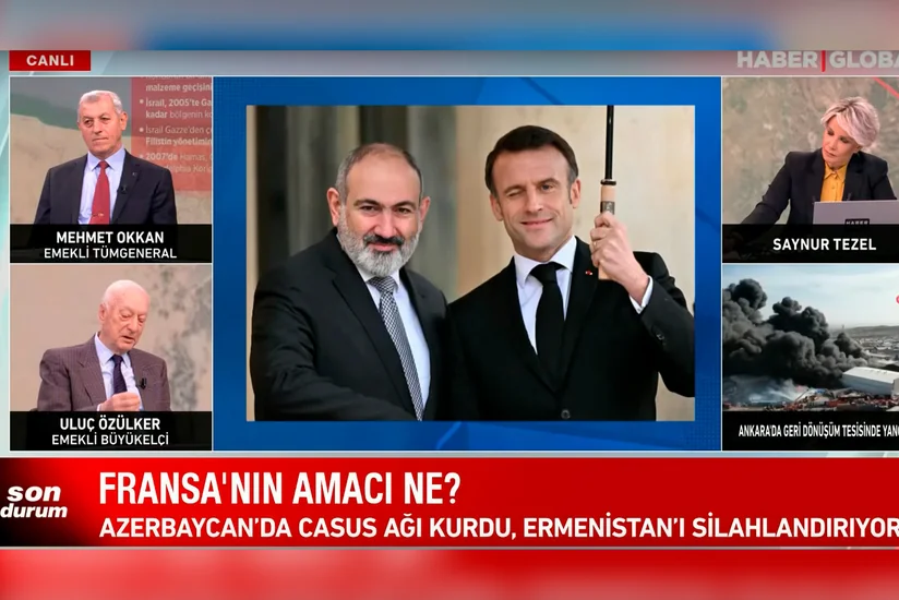 “Haber Global” Makronun anti-Azərbaycan planı barədə