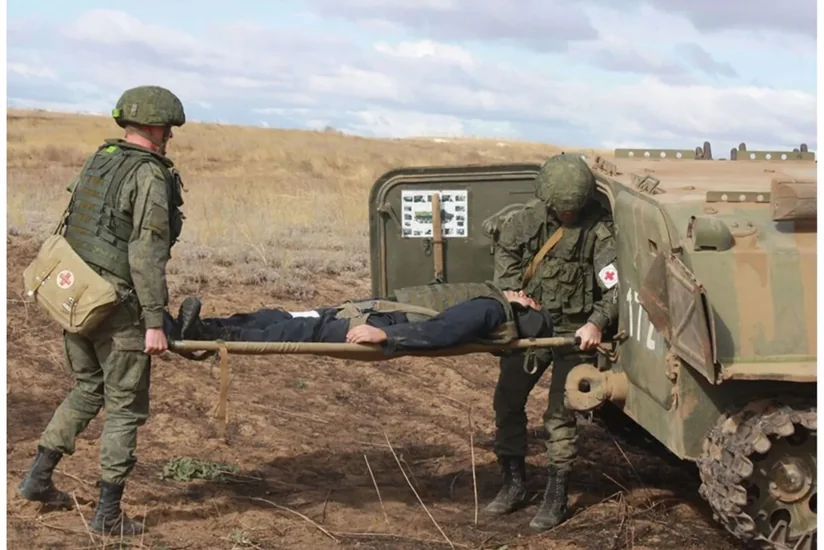 Генштаб: Смертность раненых российских военных превышает 50%