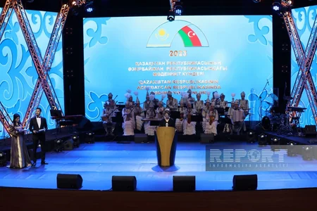 Bakıda Qazaxıstanın Mədəniyyət Günləri çərçivəsində qala konsert keçirilib