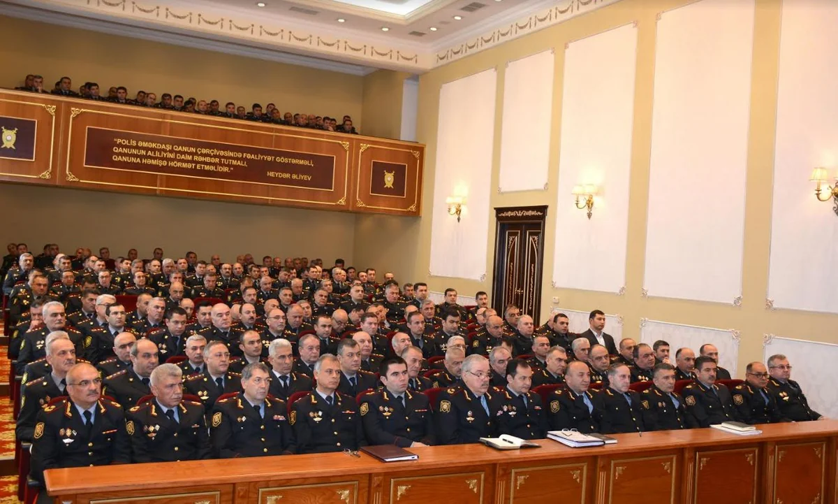 Daxili İşlər Nazirliyində geniş Kollegiya iclası keçirilib