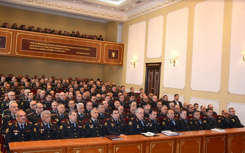 Daxili İşlər Nazirliyində geniş Kollegiya iclası keçirilib