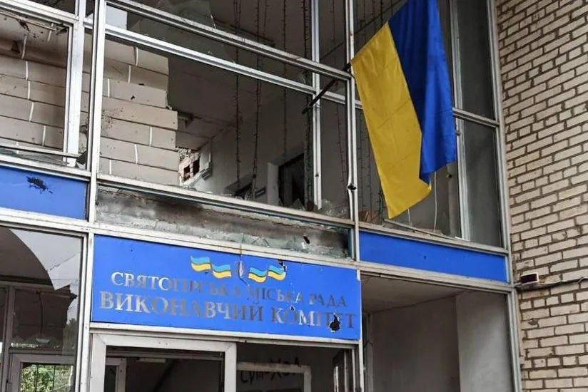 Украинские военные зашли в город Святогорск Донецкой области