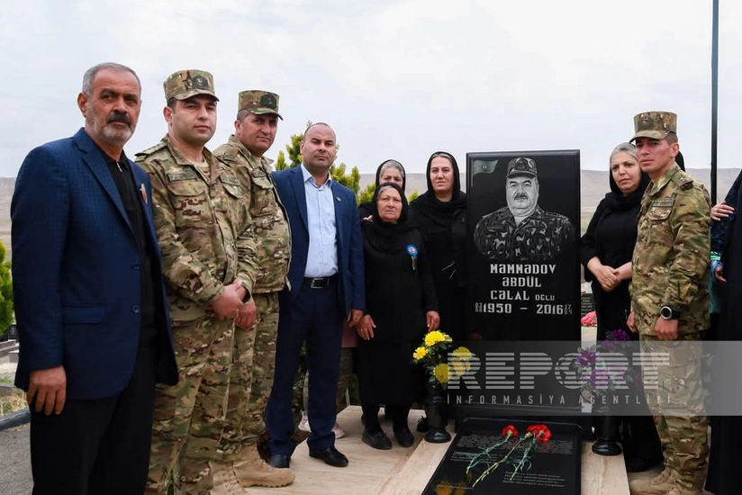 В Бабеке почтили память шехида апрельских боев