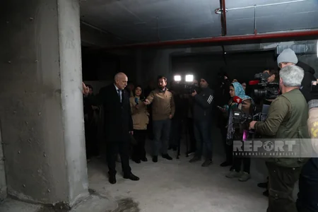 FHN nümayəndəsi: Bakıda çoxmərtəbəli binanın sütunlarının sökülməsi barədə məlumatlar həqiqəti əks etdirmir