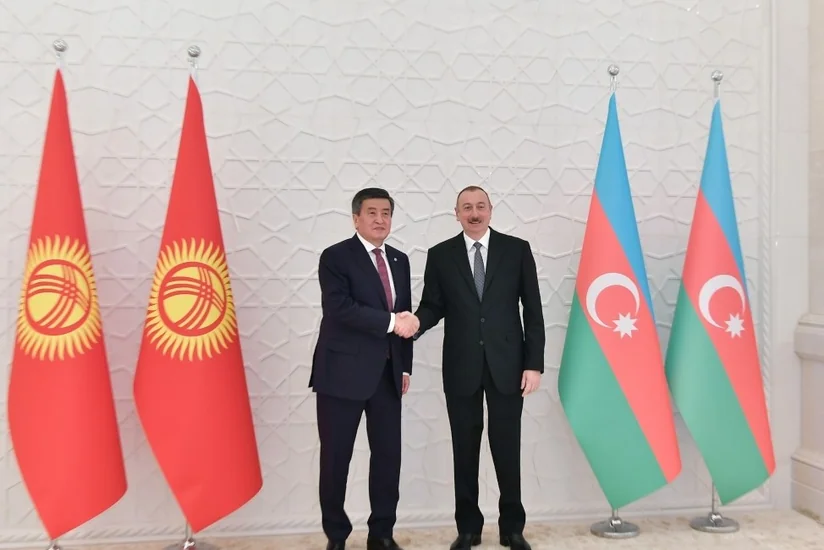 Azərbaycan və Qırğızıstan prezidentləri arasında görüş olub - YENİLƏNİB