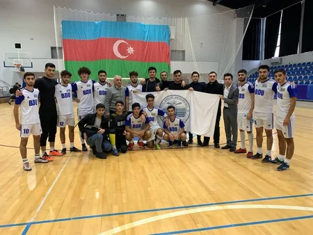 BDU-nun futzal komandası Azərbaycan çempionu olub