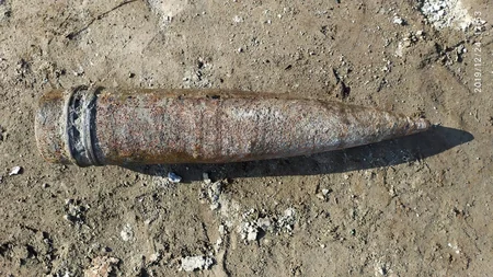 Bakıda top mərmisi tapılıb