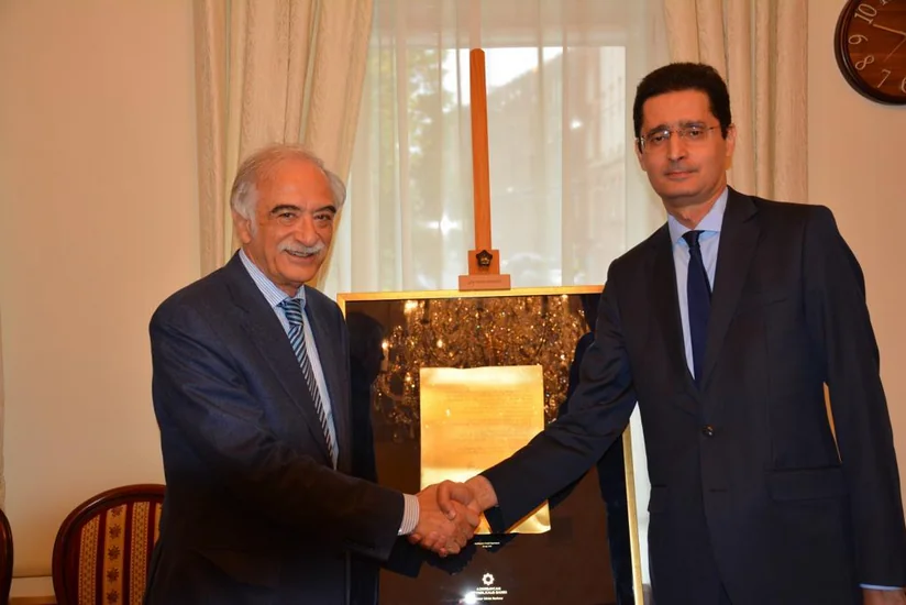 Polad Bülbüloğlu Mərakeşin Rusiyaya yeni təyin olunmuş səfirini qəbul edib