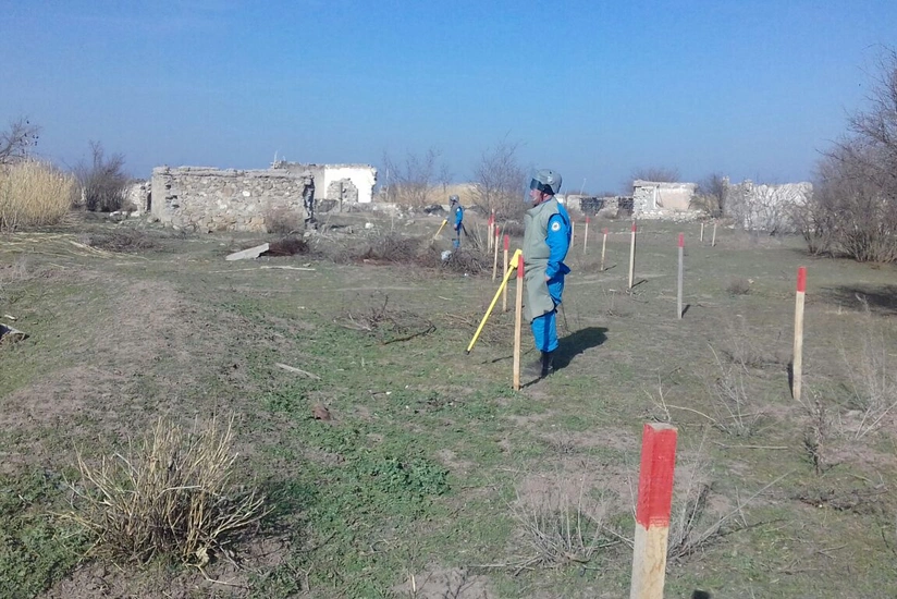 Cocuq Mərcanlıda 2 evə baxış keçirilib, 105 ədəd qəlpə aşkar edilib