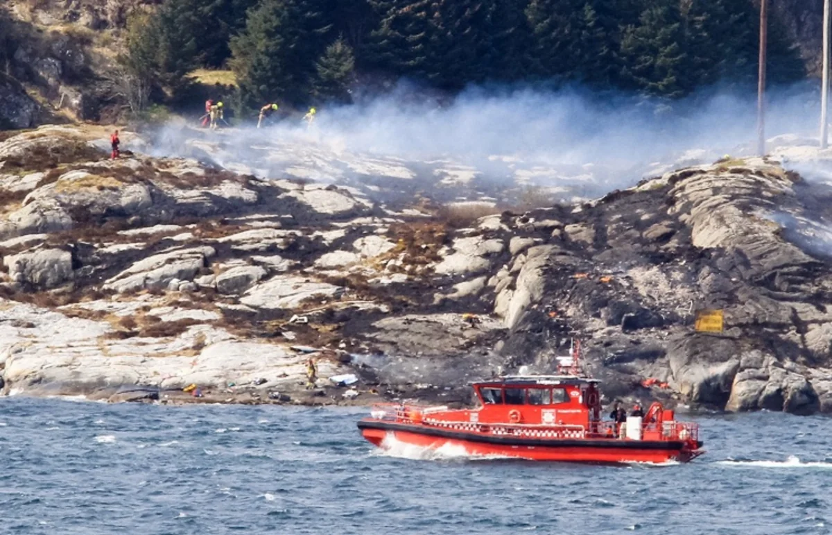 Norveçdə qəzaya uğrayan helikopterin sərnişinləri həlak olub - YENİLƏNİB