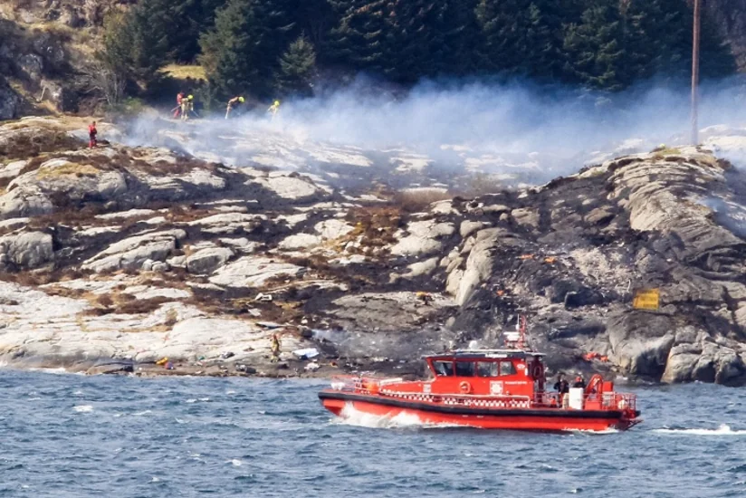 Norveçdə qəzaya uğrayan helikopterin sərnişinləri həlak olub - YENİLƏNİB