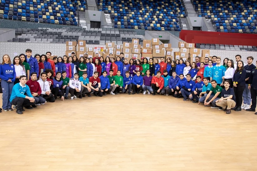 Azerbaijani volunteers appeal to First Lady Mehriban Aliyeva