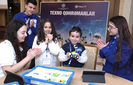 Şəhid övladları üçün “Texno Qəhrəmanlar” master-klası keçirilib