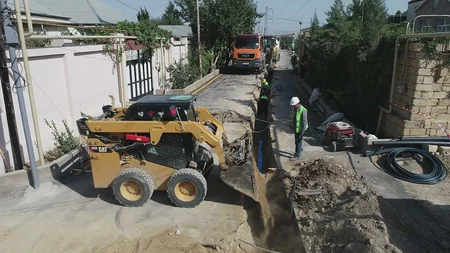 “Azərsu” Binəqədi qəsəbəsində yeni layihənin icrasına başlayıb
