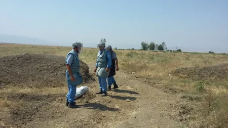 Ağdamda Ermənistan istehsalı olan piyada əleyhinə mina aşkar edilib