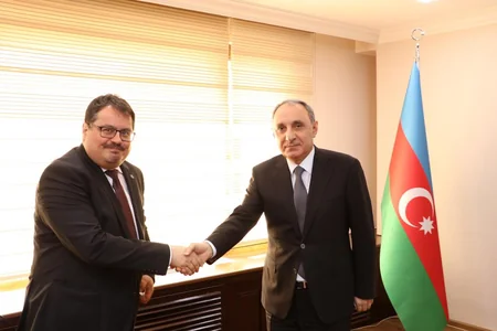 Baş prokuror Avropa İttifaqının Azərbaycandakı nümayəndəsi ilə görüşüb