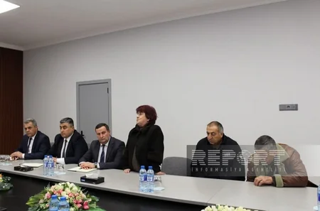Oğuzda yaşayan udi icması ilə görüş keçirilib