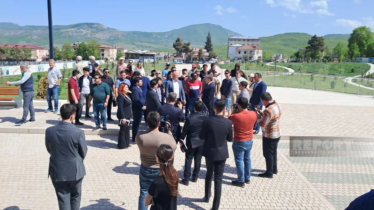 Beynəlxalq səyyahlar Xankəndidə