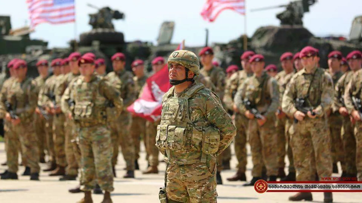 Gürcüstanda beynəlxalq hərbi təlimlər keçirilir