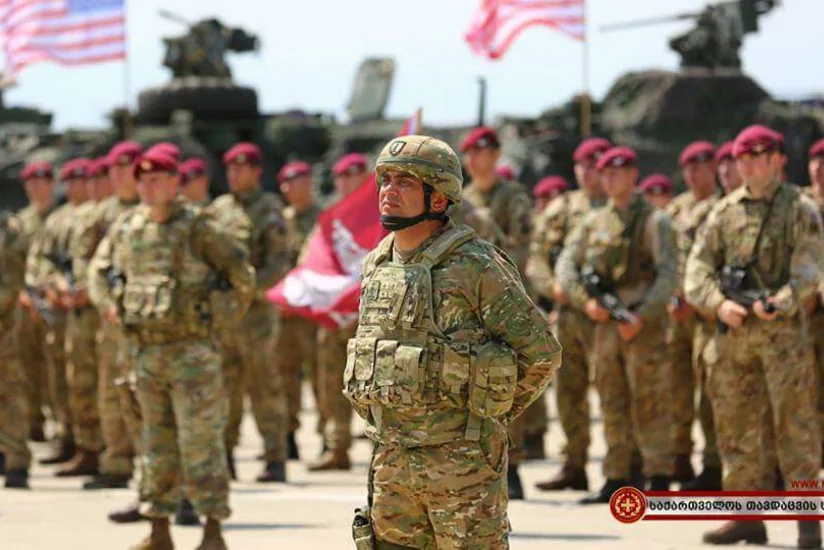 Gürcüstanda beynəlxalq hərbi təlimlər keçirilir