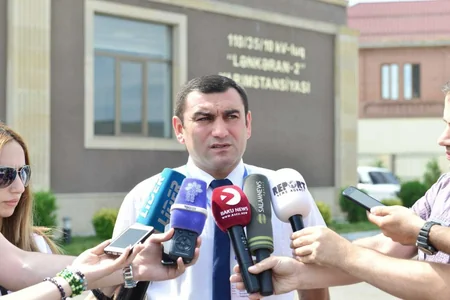 Azərişıq Lənkəran Hava Limanına iki elektrik xətti çəkib - FOTO