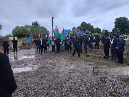 Sabirabadda Birinci Qarabağ müharibəsinin şəhidi dəfn edilib - YENİLƏNİB