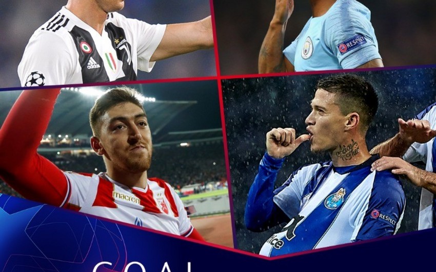 UEFA Çempionlar Liqasında həftənin ən yaxşı oyunçusu və qoluna namizədləri açıqlayıb