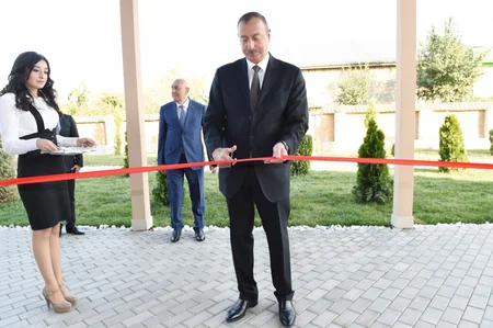 İsmayıllıda 140 yerlik körpələr evi-uşaq bağçasının açılışı olub