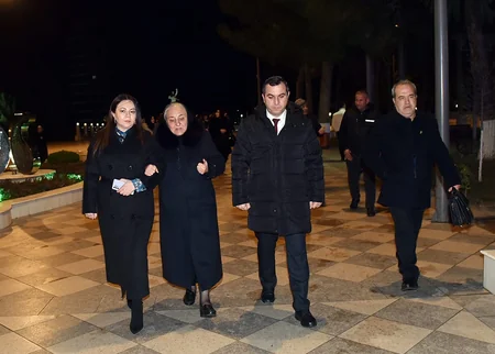 Türkiyədən olan bir qrup şəhid ailəsi Azərbaycana gəlib