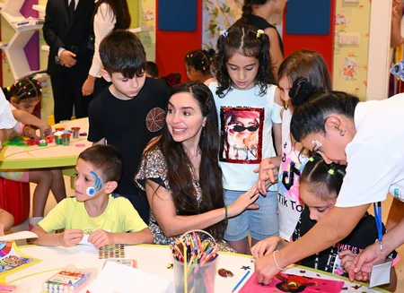 First Vice-President Mehriban Aliyeva attends celebration organized for children by Heydar Aliyev Foundation