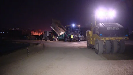 Sovetski ərazisində yol infrastrukturunun 70%-i artıq yenidən qurulub - VİDEO