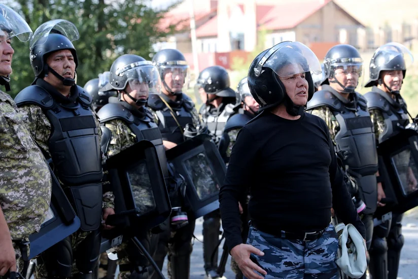 Qırğızıstanda hərbi hissədə terror törətmək istəyən şəxs tutulub