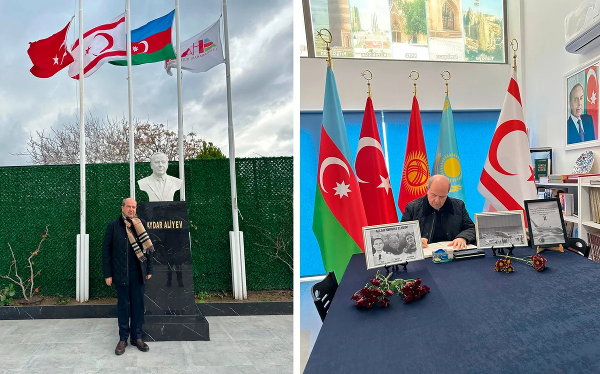 Ersin Tatar offers condolences over AZAL plane crash