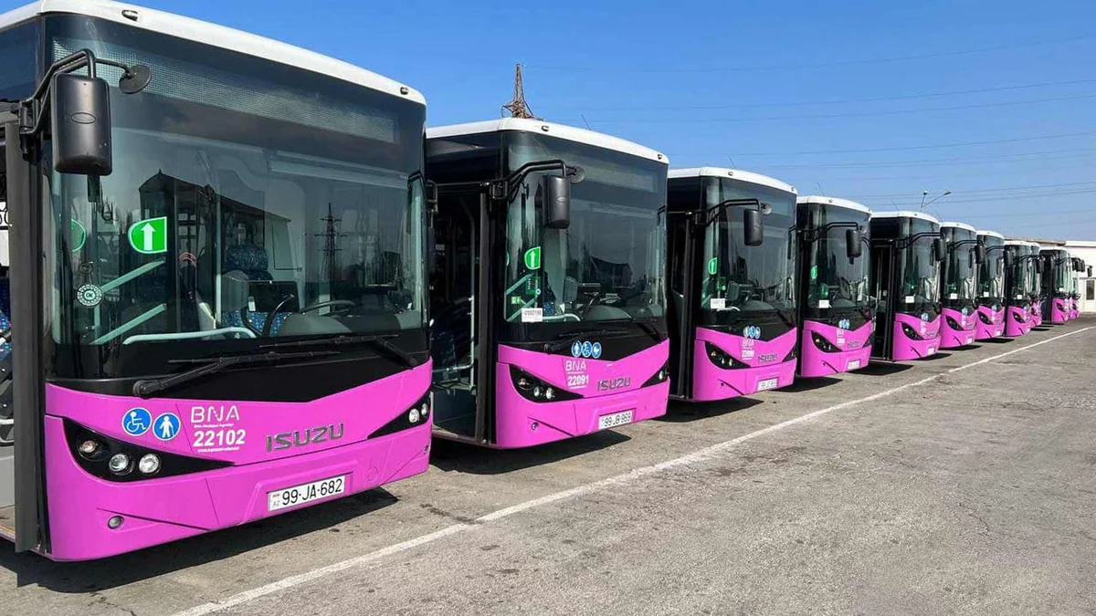 Azerbaijan posts over 5-fold increase in import of buses