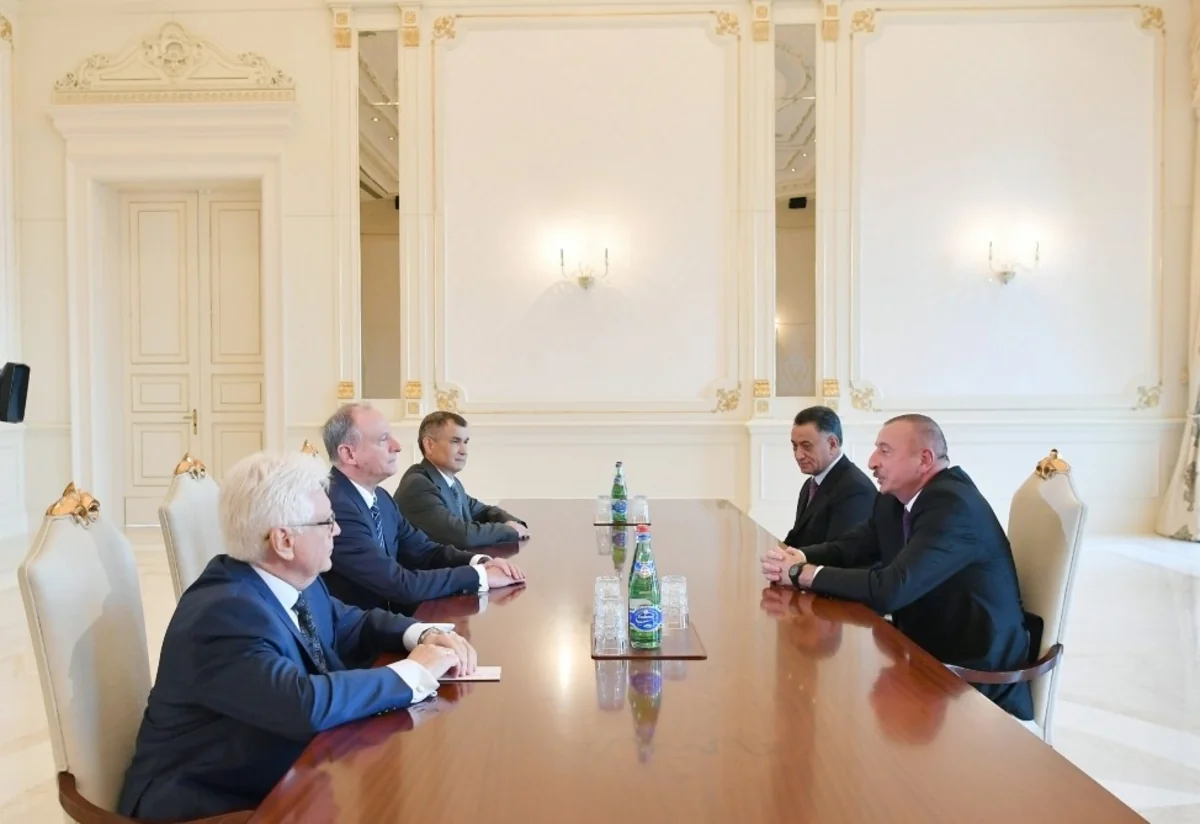 President Ilham Aliyev received delegation led by secretary of Russian Security Council